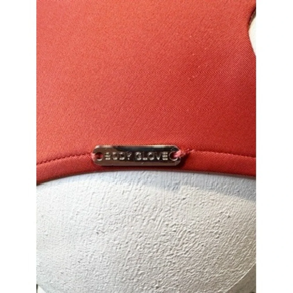 Body Glove | Rust Orange Lattice Side Cutout One Piece Swimsuit‎ V-Neck